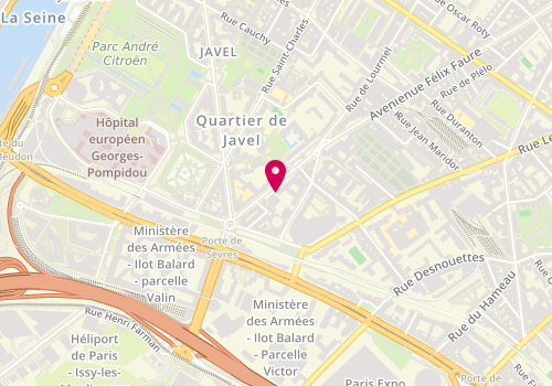 Plan de MERAT Philippe, 133 Avenue Felix Faure, 75015 Paris