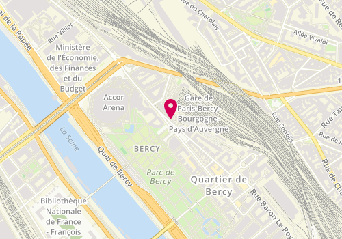 Plan de GUEZ Dominique, 74 Rue de Bercy, 75012 Paris