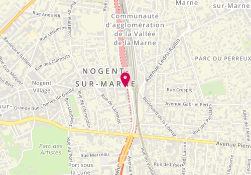 Plan de NÉO Cristiane, 188 Grand Rue Charles de Gaulle, 94130 Nogent-sur-Marne