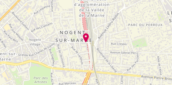 Plan de MORENO LEDESMA Natalia, 188 Grand Rue Charles de Gaulle, 94130 Nogent-sur-Marne