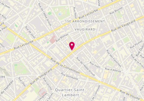 Plan de LÉVY Allan, 290 Rue de Vaugirard, 75015 Paris