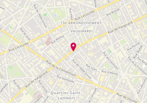 Plan de ALVES Joana, 313 Rue Vaugirard, 75015 Paris