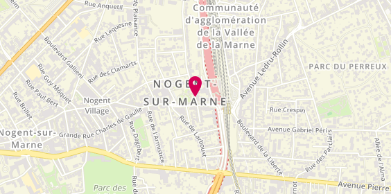 Plan de LAZAR Ana Maria, 2 Rue de Coulmiers, 94130 Nogent-sur-Marne