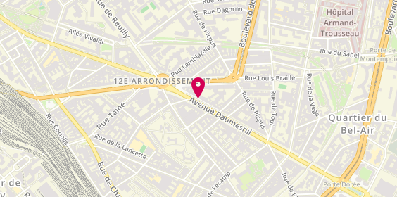 Plan de DEMRI Patrick, 205 Avenue Daumesnil, 75012 Paris
