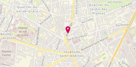 Plan de CTORZA PEREZ Carine, 119 Rue Monge, 75005 Paris