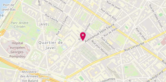 Plan de ROUIS Cyrine, 88 Avenue Felix Faure, 75015 Paris