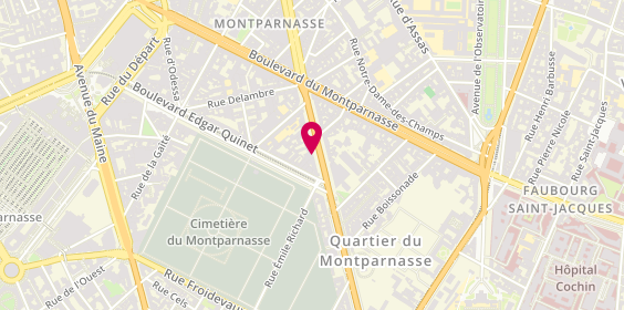 Plan de LOWENSTEIN Morgan, 226 Boulevard Raspail, 75014 Paris