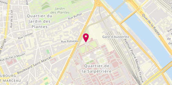 Plan de AL KHOURDAJI GHINA, 47 Boulevard de l'Hopital, 75013 Paris