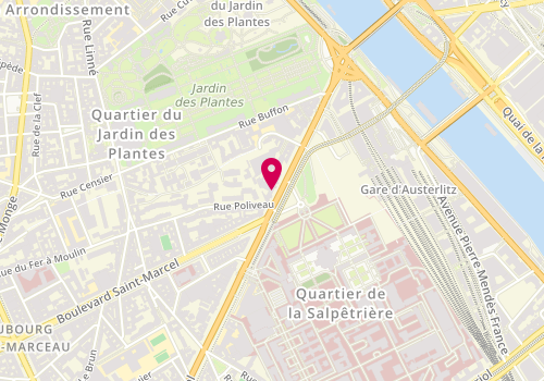 Plan de VOSS Olivier, 34 Boulevard de l'Hopital, 75005 Paris