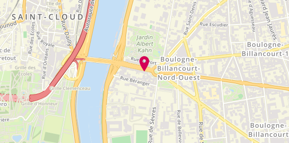 Plan de GIRSCHIG ALLE Isabelle, 3 Avenue du Maréchal de Lattre de Tassigny, 92100 Boulogne-Billancourt