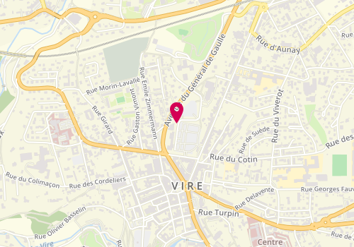 Plan de MERY LASSALE Véronique, 19 Place du Champ de Foire, 14500 Vire-Normandie