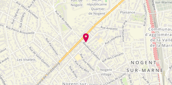 Plan de CAMHI Isabelle, 99 Rue Théodore Honoré, 94130 Nogent-sur-Marne