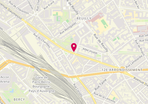 Plan de DOLBAKIAN APRIKIAN Annie, 159 Avenue Daumesnil, 75012 Paris