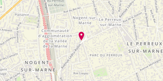 Plan de KRULIK Alain, 43 Avenue Ledru Rollin, 94170 Le Perreux-sur-Marne