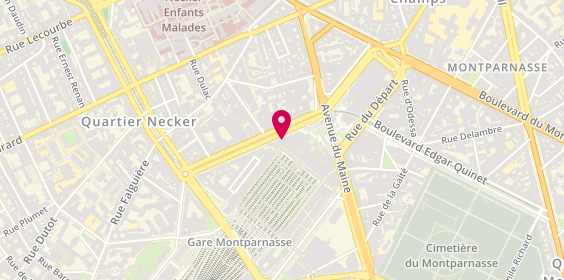 Plan de DENIS Pierre Alexandre, 17 Boulevard de Vaugirard, 75015 Paris