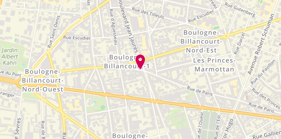 Plan de DARTIGUES Jérôme, 116 Rue de Paris, 92100 Boulogne-Billancourt