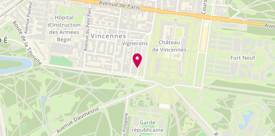 Plan de GRIMALDI D'ESDRA ARIELLE, 48 Bis Avenue du Général de Gaulle, 94300 Vincennes