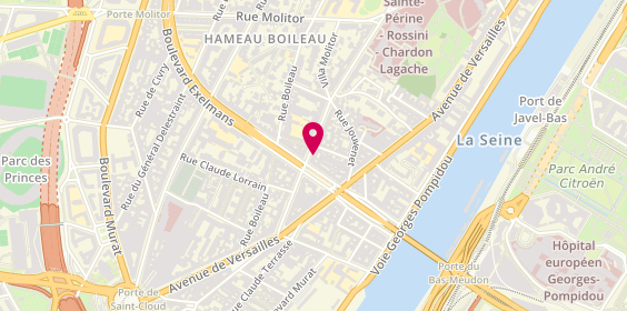 Plan de BOUTROS Ralphe, 75 Rue Chardon Lagache, 75016 Paris