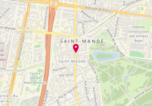 Plan de EROUKHMANOFF Michelle, 35 Avenue du Général de Gaulle, 94160 Saint-Mandé