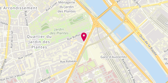 Plan de CHOUKAIR Jamil, 14 Bis Boulevard de l'Hopital, 75005 Paris