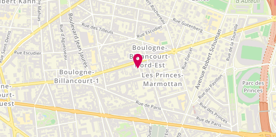 Plan de BARBANT Chloé, 6 Rue Jules Simon, 92100 Boulogne-Billancourt
