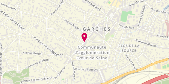 Plan de PACINI DHOMPS Nathalie, 223 Grande Rue, 92380 Garches