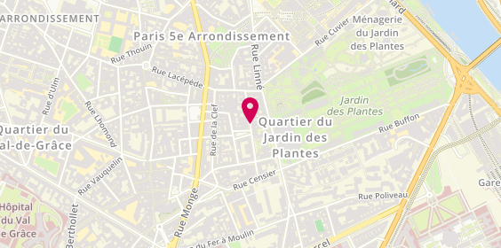 Plan de RESSOUCHE Thibault, 4 Rue Quatrefages, 75005 Paris