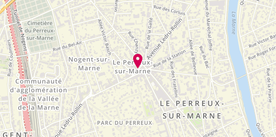 Plan de RITTER Gaston, 75 Rue Ledru Rollin, 94170 Le Perreux-sur-Marne