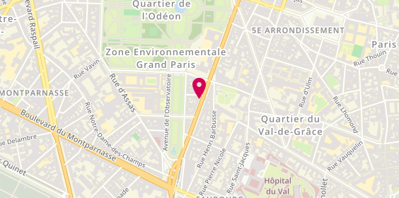 Plan de DE LICHANA Valérian, 72 Boulevard Saint Michel, 75006 Paris