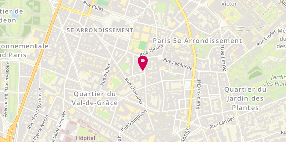 Plan de FLEURANCEAU Xavier, 12 Rue Tournefort, 75005 Paris
