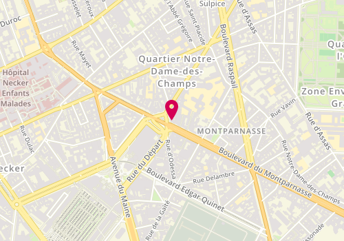 Plan de LEVY Charles, 71 Boulevard du Montparnasse, 75006 Paris