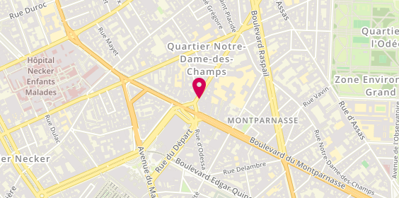 Plan de DANTAN Quentin, 171 Rue de Rennes, 75006 Paris
