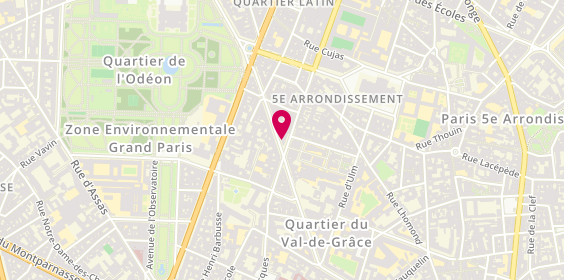 Plan de COHEN TANUGI SEBAG Sylvie, 27 Rue Gay Lussac, 75005 Paris