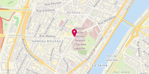Plan de LAMBERT Jean Baptiste, 11 Rue Chardon Lagache, 75016 Paris