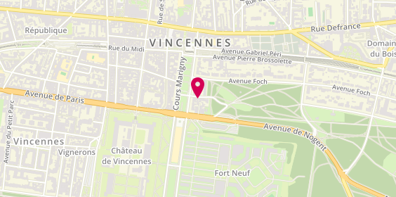 Plan de MARTIN Didier, 4 Rue d'Idalie, 94300 Vincennes
