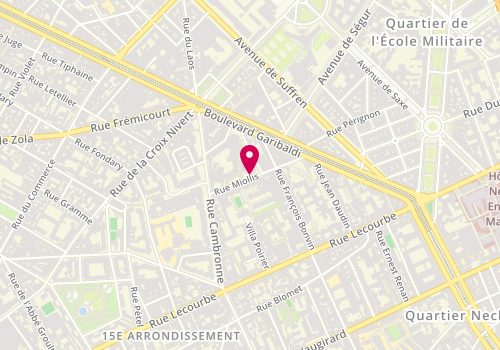 Plan de IFERGAN Daniel, 26 Rue Miollis, 75015 Paris