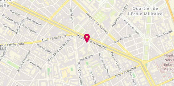 Plan de WAKIM Marc, 16 Boulevard Garibaldi, 75015 Paris