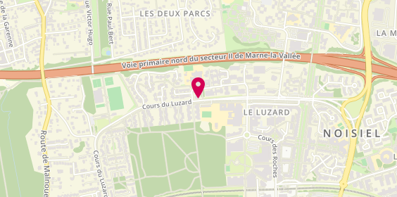 Plan de MARZAK Hauda, 2 Cours du Luzard, 77420 Champs-sur-Marne