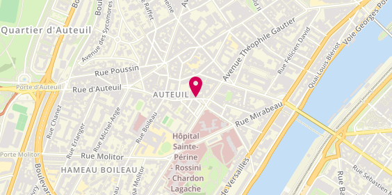 Plan de ABITBOL Daniel, 8 Rue d'Auteuil, 75016 Paris
