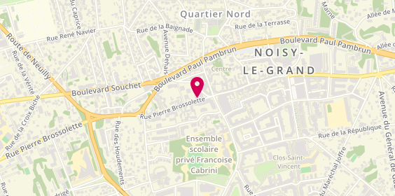 Plan de BOCQUET Florent, 153 Rue Pierre Brossolette, 93160 Noisy-le-Grand