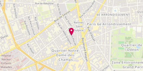 Plan de MOULIN Pierre, 44 Rue Saint Placide, 75006 Paris