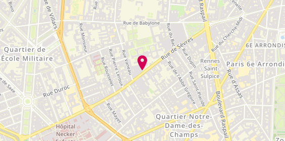 Plan de BOUALLEGUE Imèn, 149 Rue de Sevres, 75007 Paris