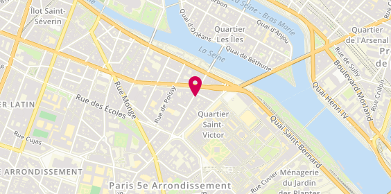 Plan de DJAOUI Sophie, 7 Rue du Cardinal Lemoine, 75005 Paris
