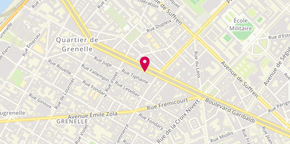 Plan de BELLAHSEN Nethanel, 116 Boulevard de Grenelle, 75015 Paris