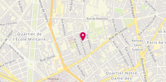 Plan de JACQUEMIN Jean Philippe, 7 Rue d'Olivet, 75007 Paris
