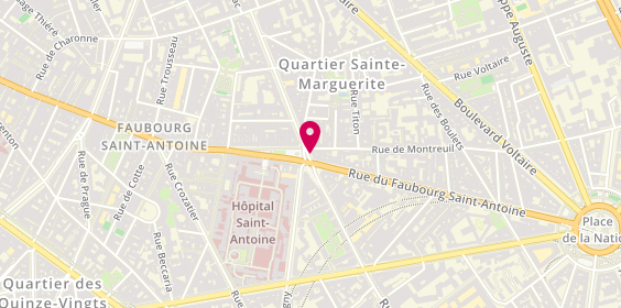 Plan de BERNHEIM Hervé, 2 Rue Faidherbe, 75011 Paris