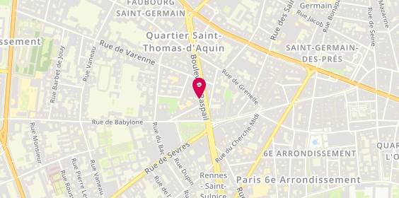 Plan de BITON Julien, 38 Boulevard Raspail, 75007 Paris