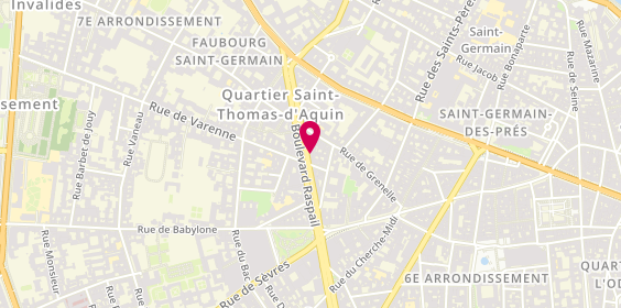 Plan de CHEDHOMME Emmanuelle, 27 Boulevard Raspail, 75007 Paris