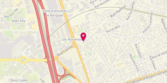 Plan de AIMONE CAT Léane, 14 Rue Louis Auroux, 94120 Fontenay-sous-Bois