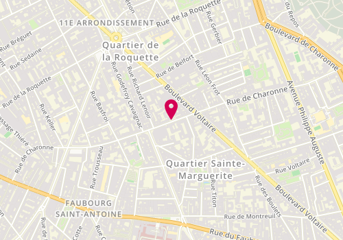 Plan de LIPOWICZ Jérôme, 99 Rue de Charonne, 75011 Paris